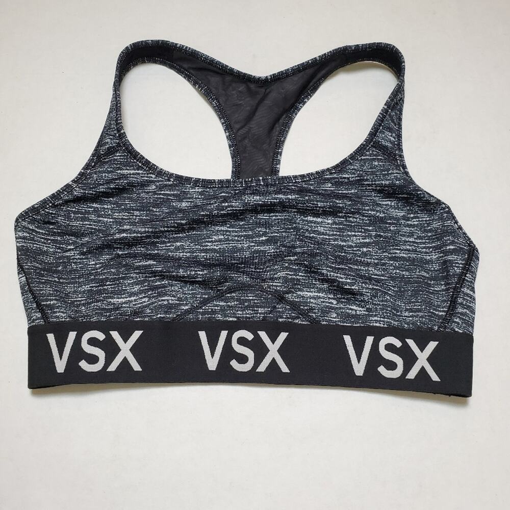 Victoria's Secret Grey Sports Bra SZ Large